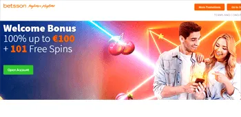 Betsson casino bonus