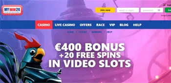 MyWin casino exclusive bonus